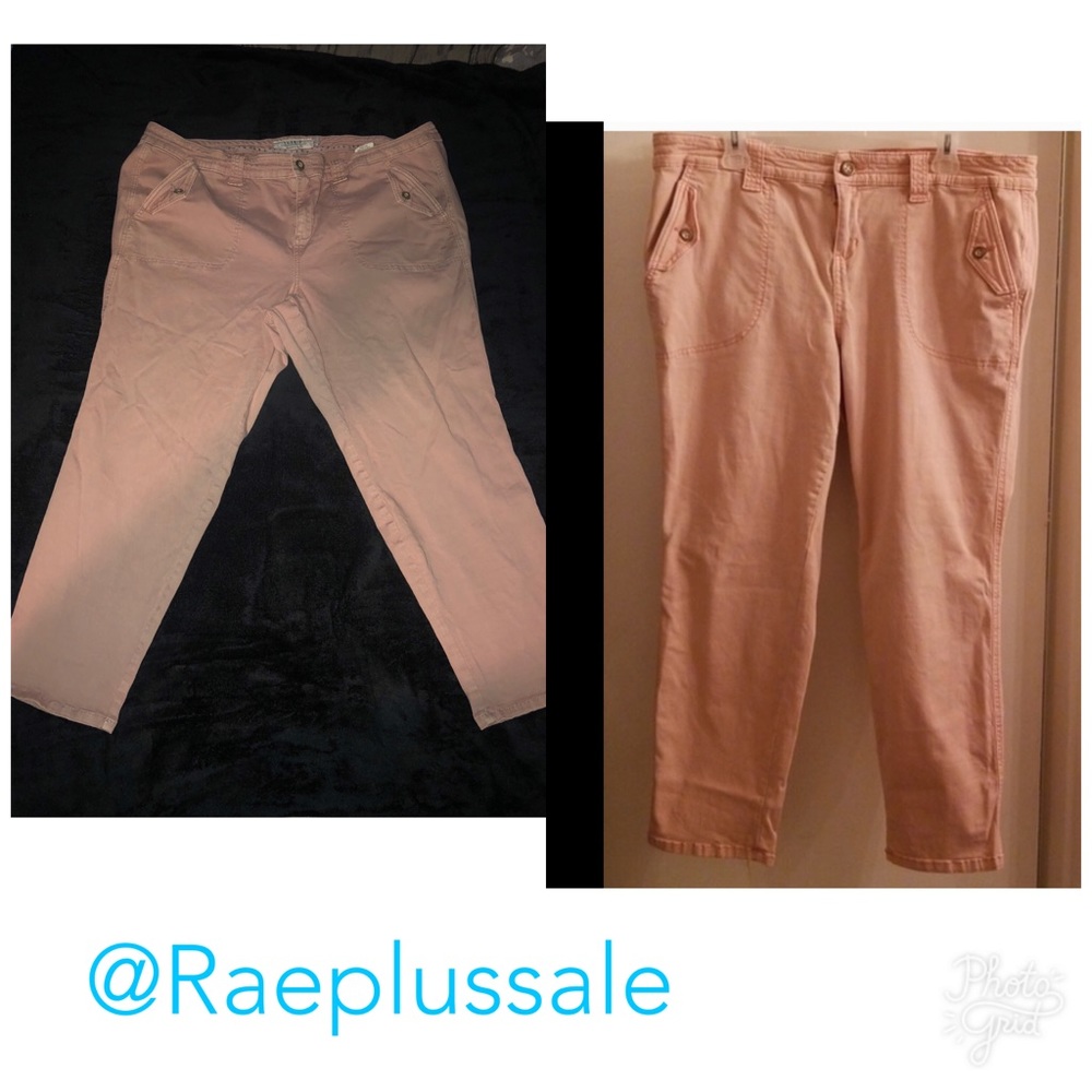 Torrid Dusty Rose/Light Pink Pants / US 24